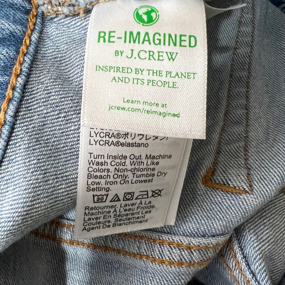 J. Crew Flare crop All Day Stretch Plus Size Jeans Size 14 - Picture 7 of 9